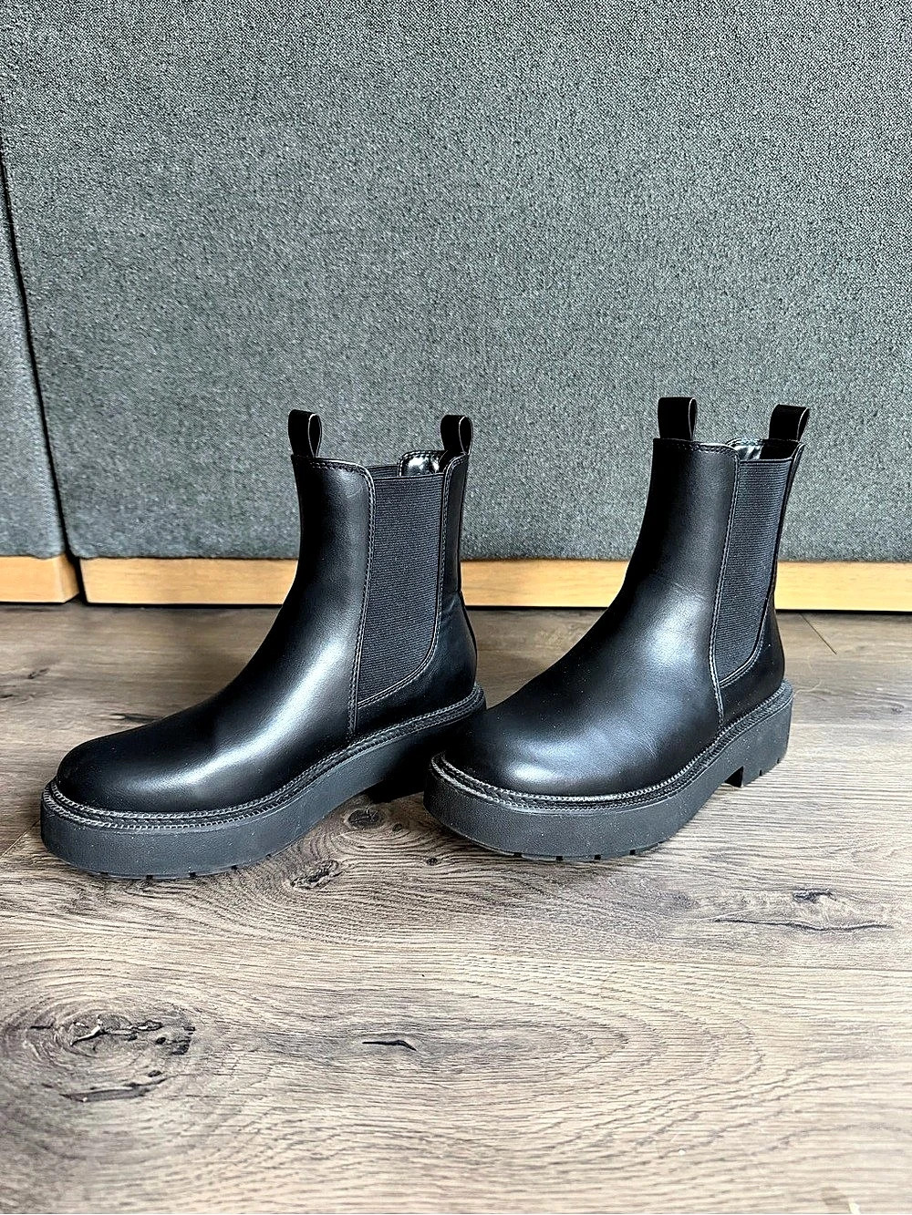 A new day Black Chelsea Ankle Boots Size: 6.5 Women’s
